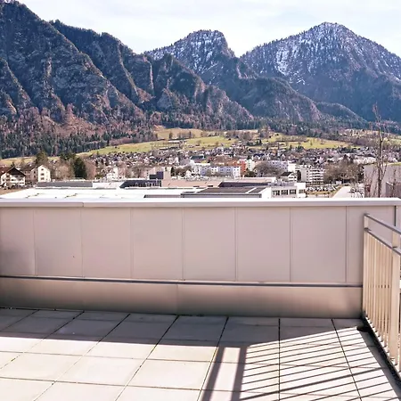 Penthouse Mit Panoramaterrasse & Bergblick In